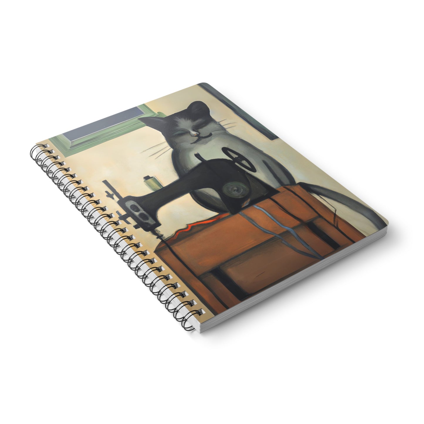 Sewing Cat #16 Notebook