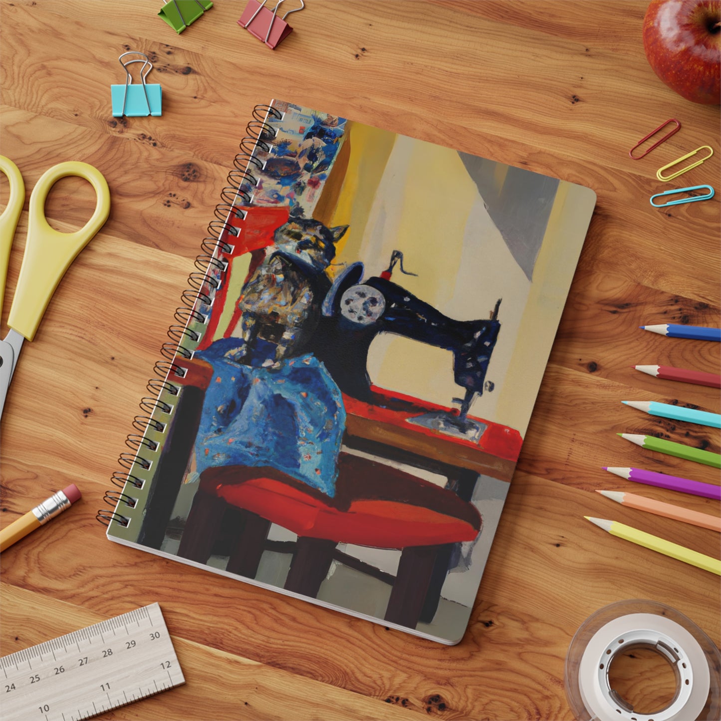 Sewing cat #2 Notebook