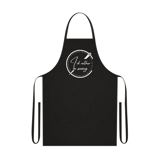 Cotton Apron - "I’d Rather Be Sewing"