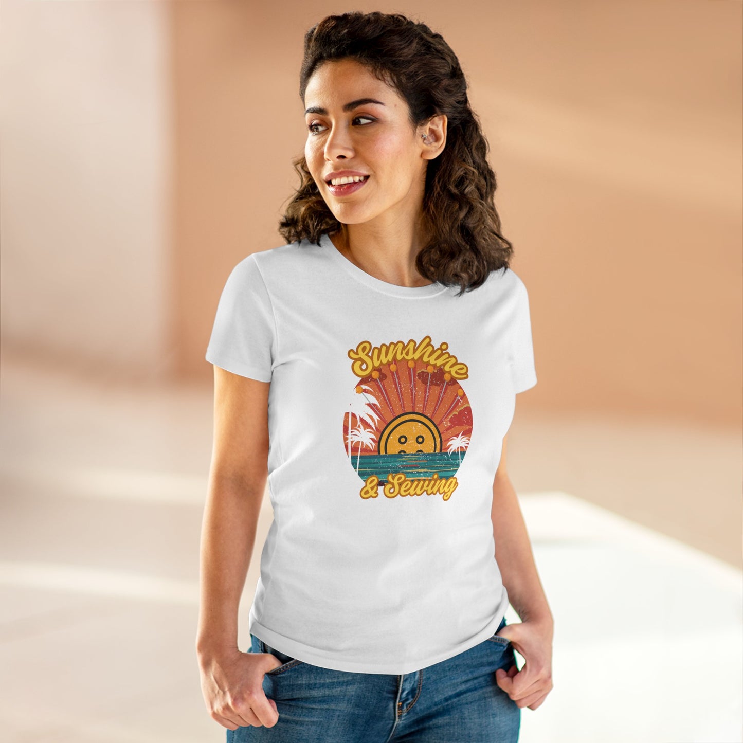 Sunshine & Sewing Women's Tee