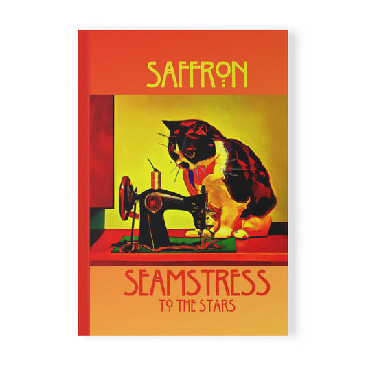 Seamstress Saffron Softcover Notebook