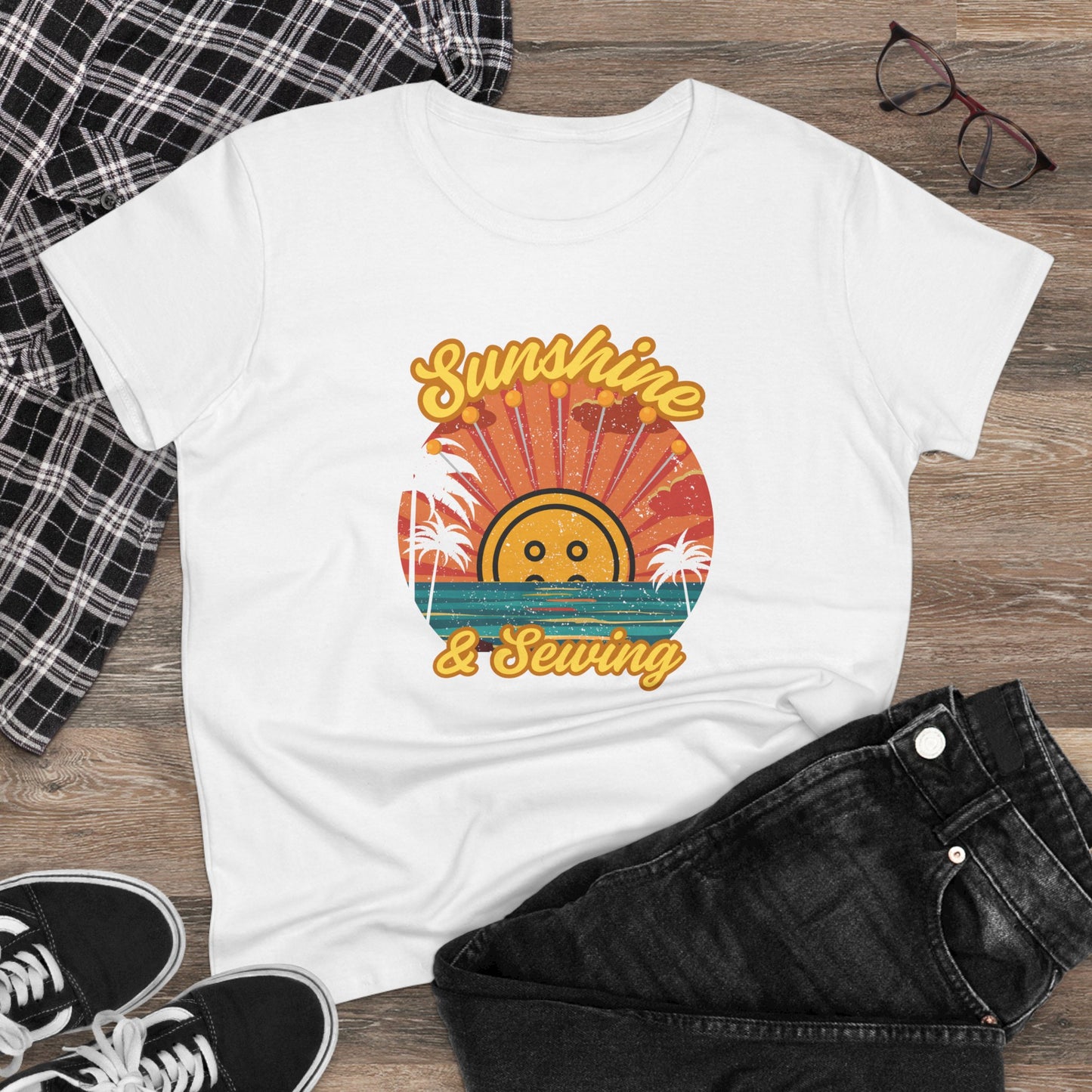 Sunshine & Sewing Women's Tee