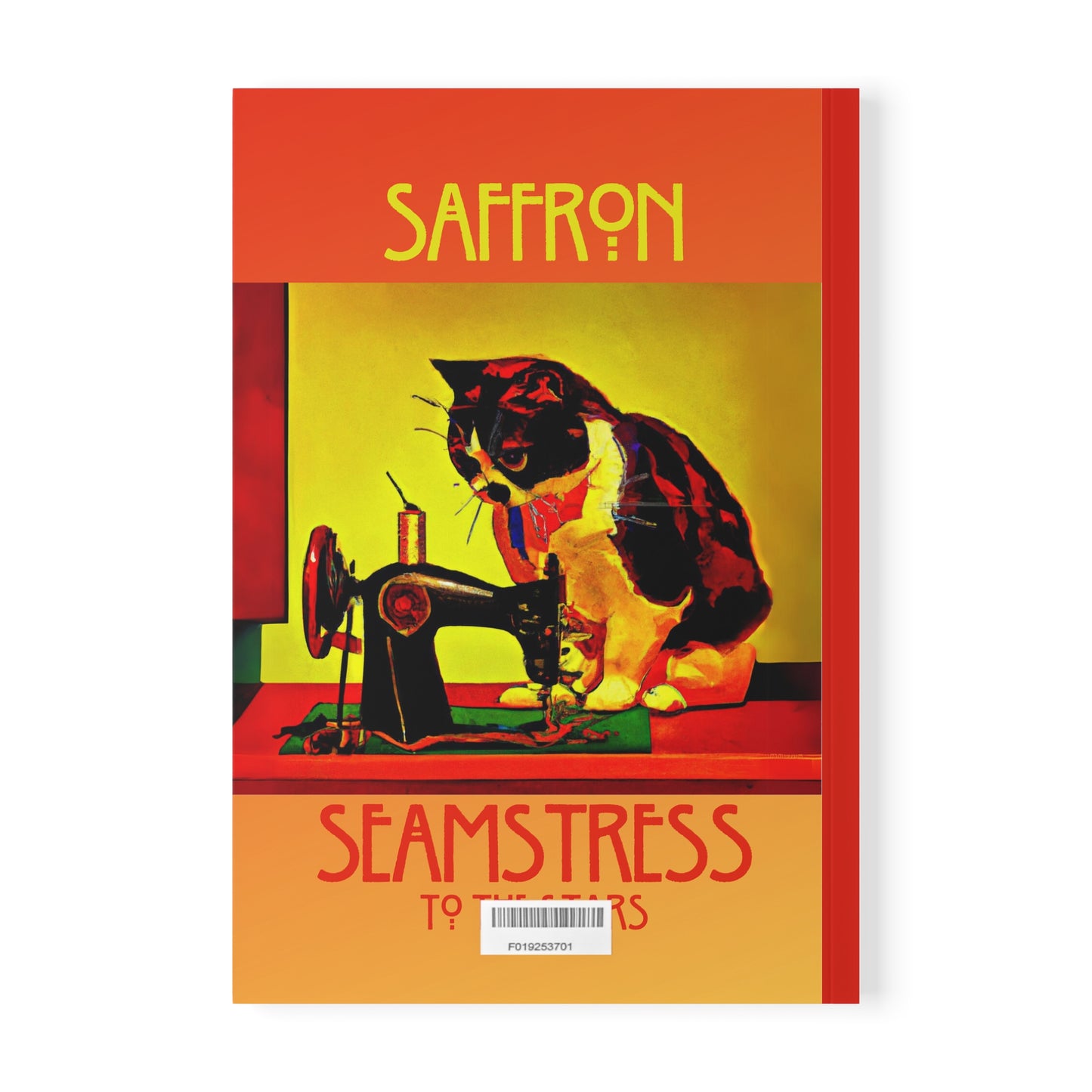 Seamstress Saffron Softcover Notebook