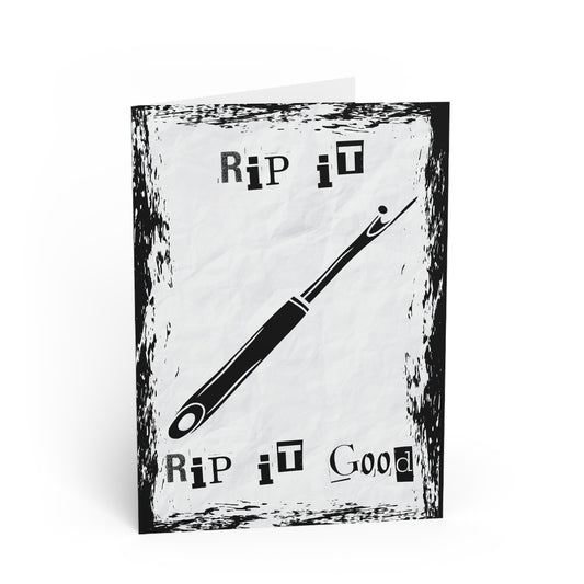 Rip it. Rip it Good! Greeting Card