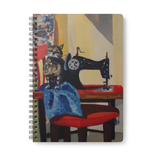 Sewing cat #2 Notebook