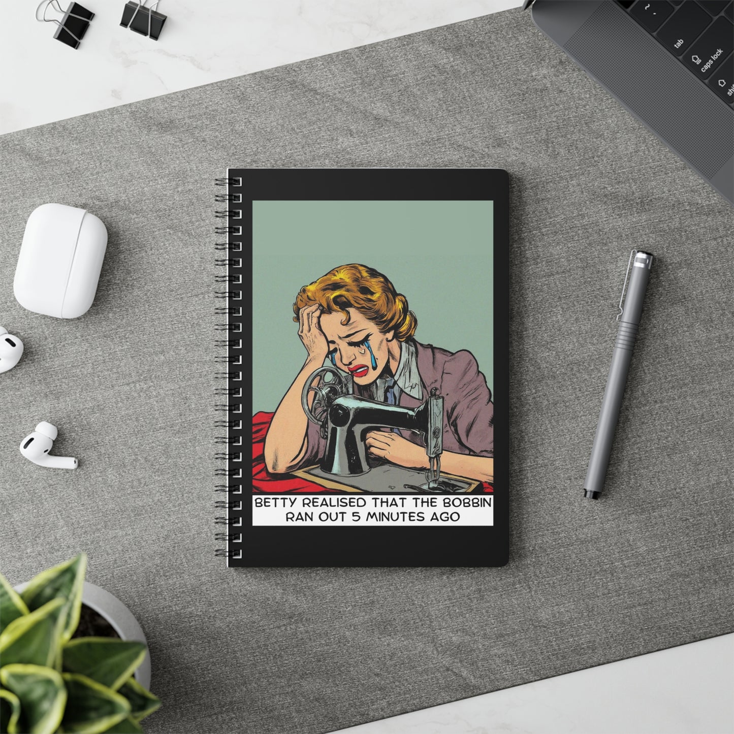 Betty Bobbin Notebook