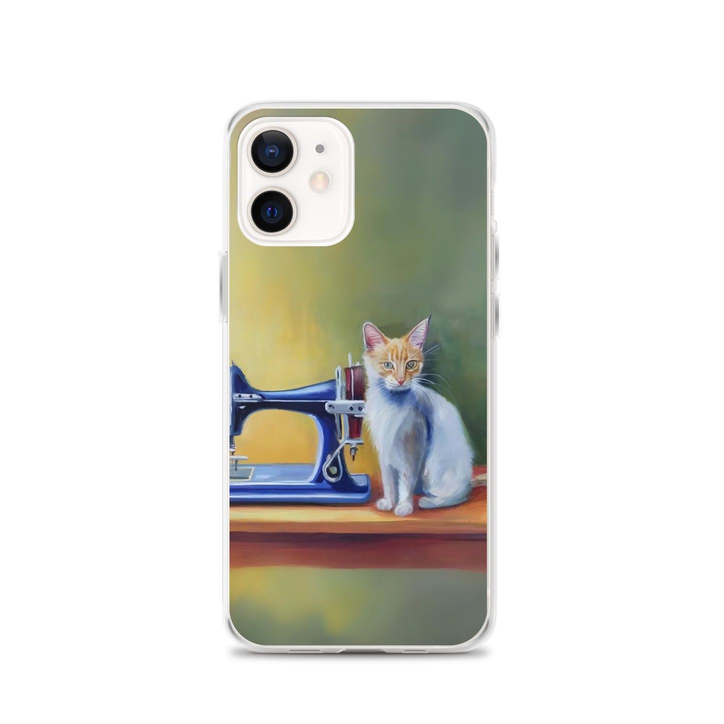 iPhone® "Sewing Cats" Clear Phone Case Design – The Perfect Gift for People who Love to Sew