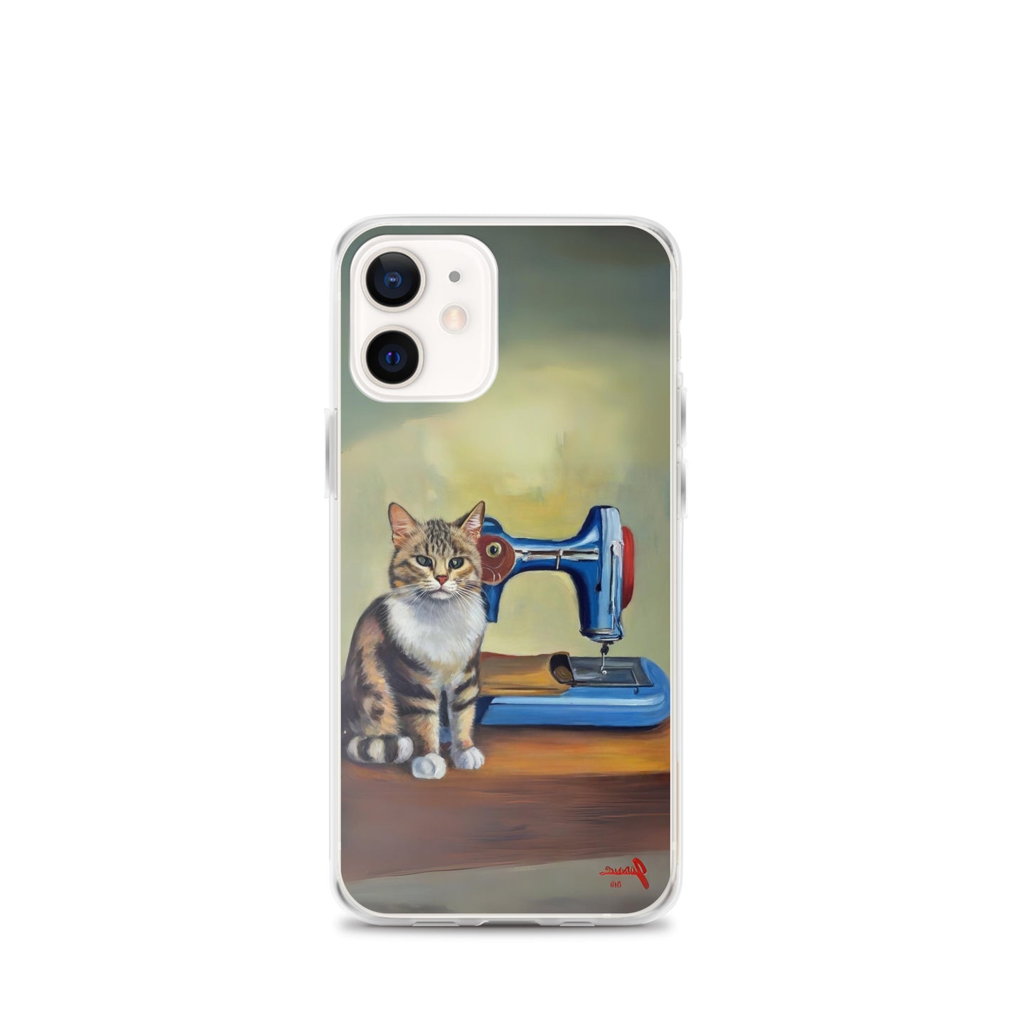 iPhone® "Sewing Cats" Clear Phone Case Design – The Perfect Gift for People who Love to Sew