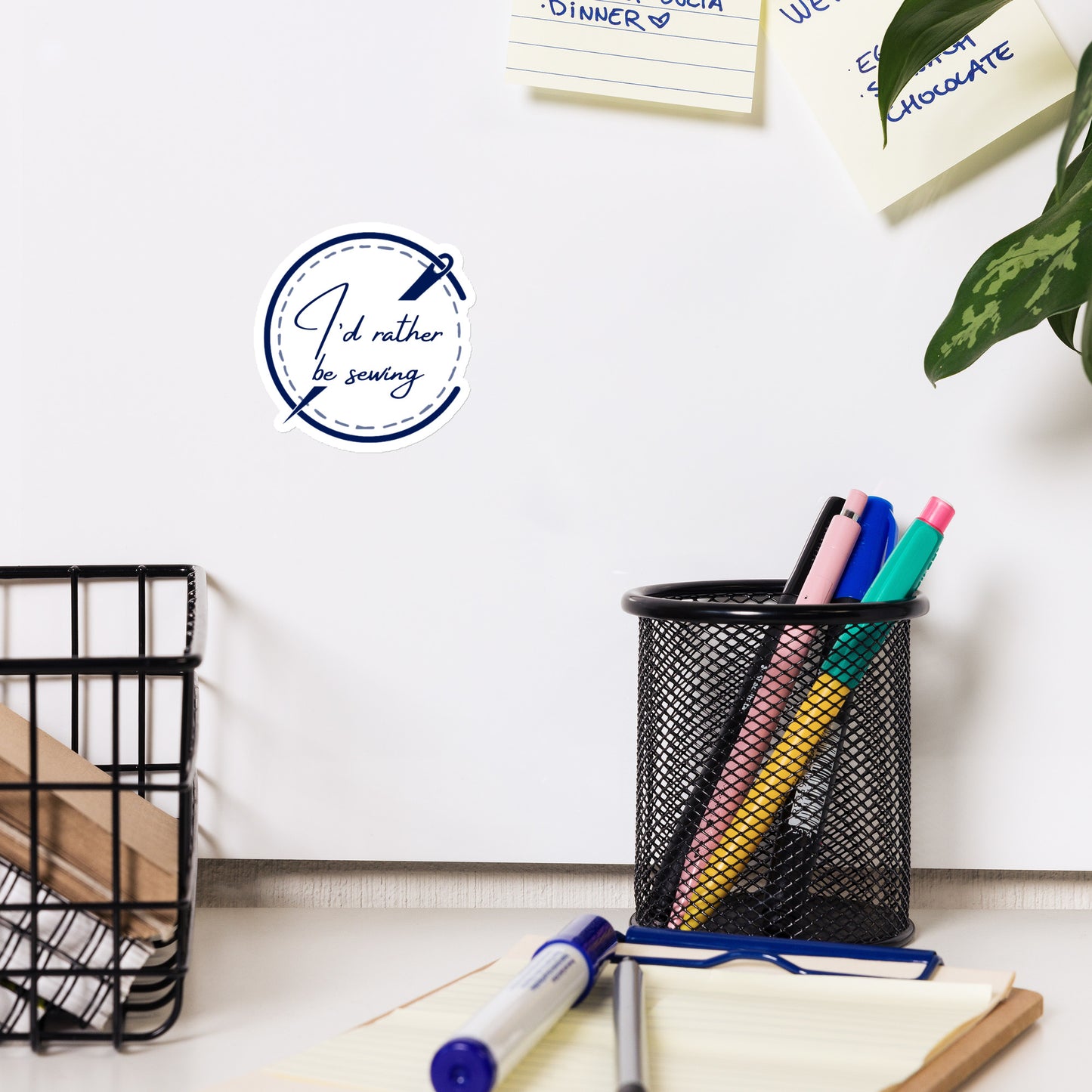 I'd Rather be Sewing! Magnet