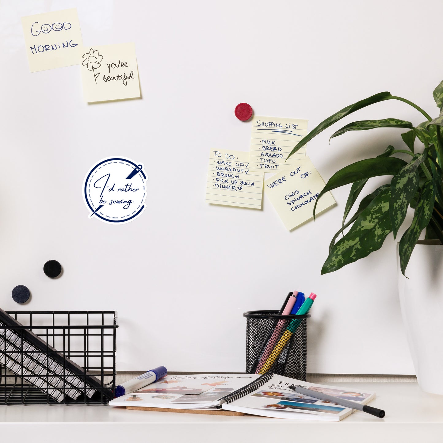 I'd Rather be Sewing! Magnet