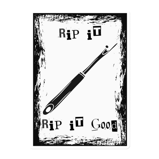 Rip it good! Magnet