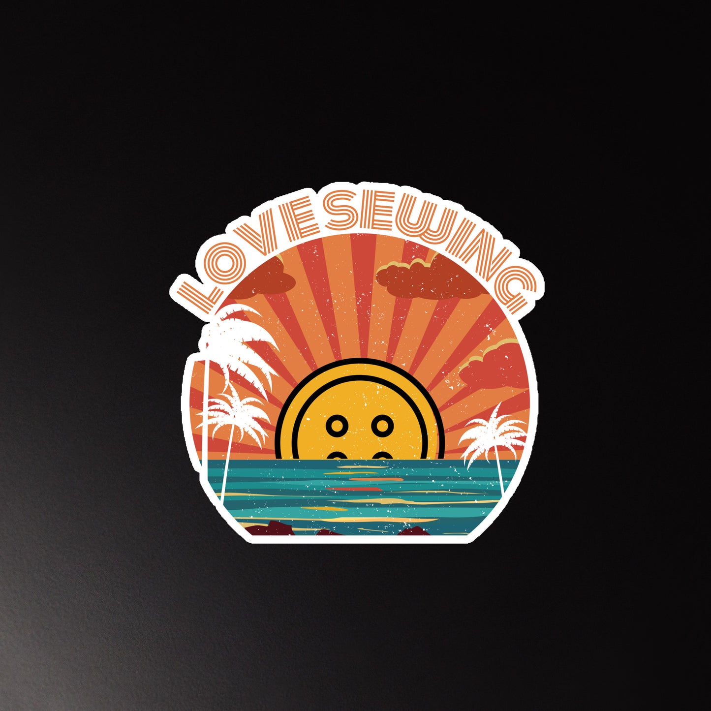 Tropical Love Sewing Magnet