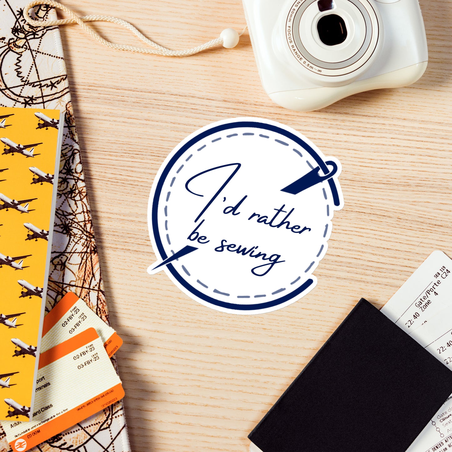 I'd Rather be Sewing! Magnet