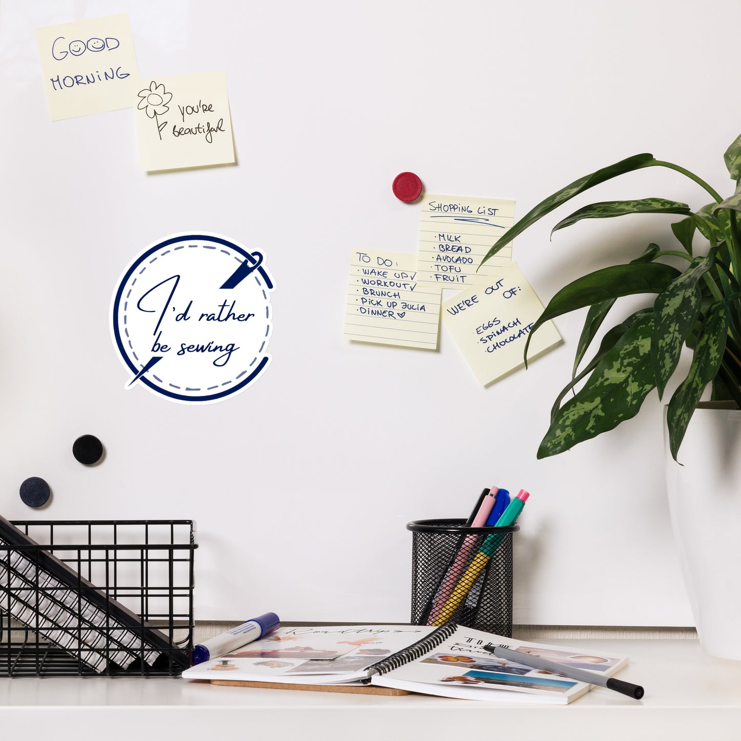 I'd Rather be Sewing! Magnet