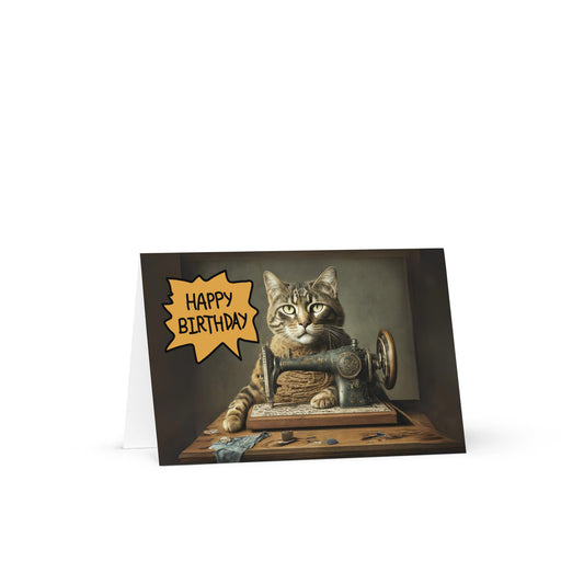 Sewing Bro Birthday Card