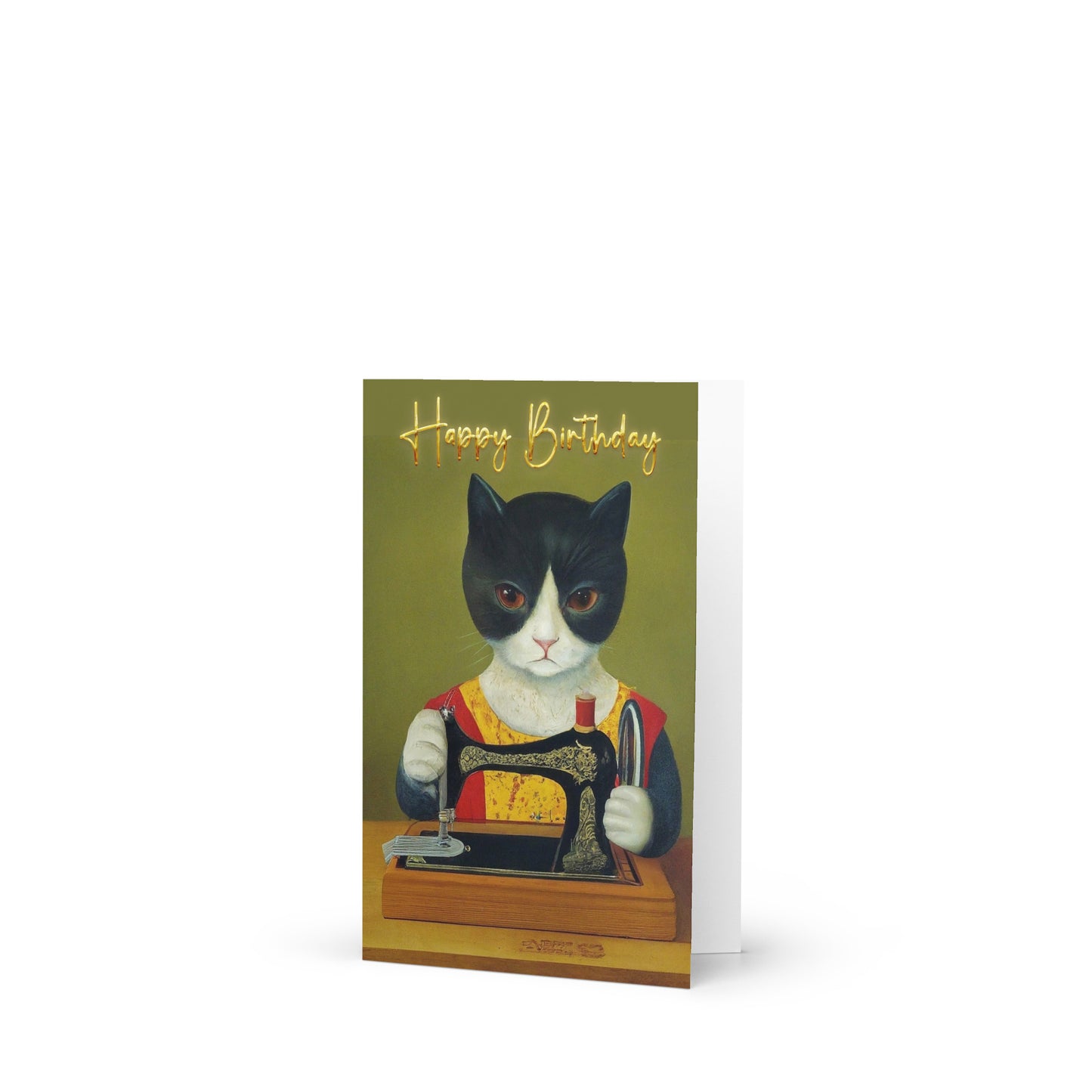 Madam Sewsalot Birthday Card