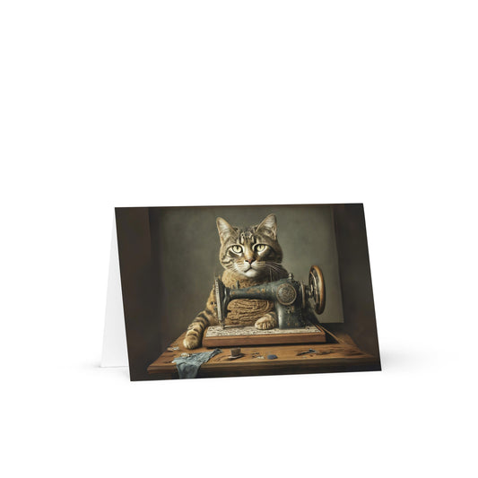 Sewing Bro Blank Card