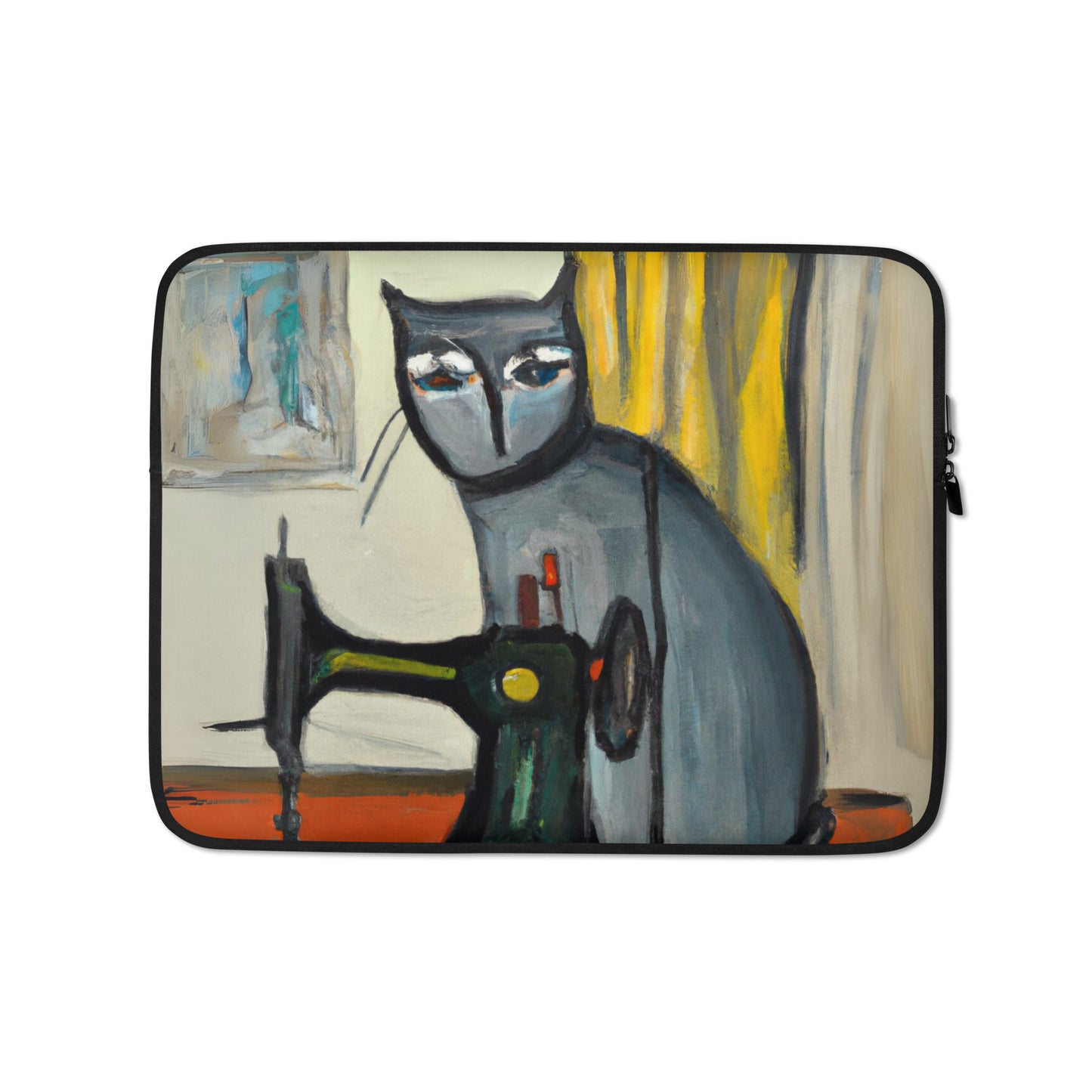 Sewing Cat 17 Laptop Sleeve