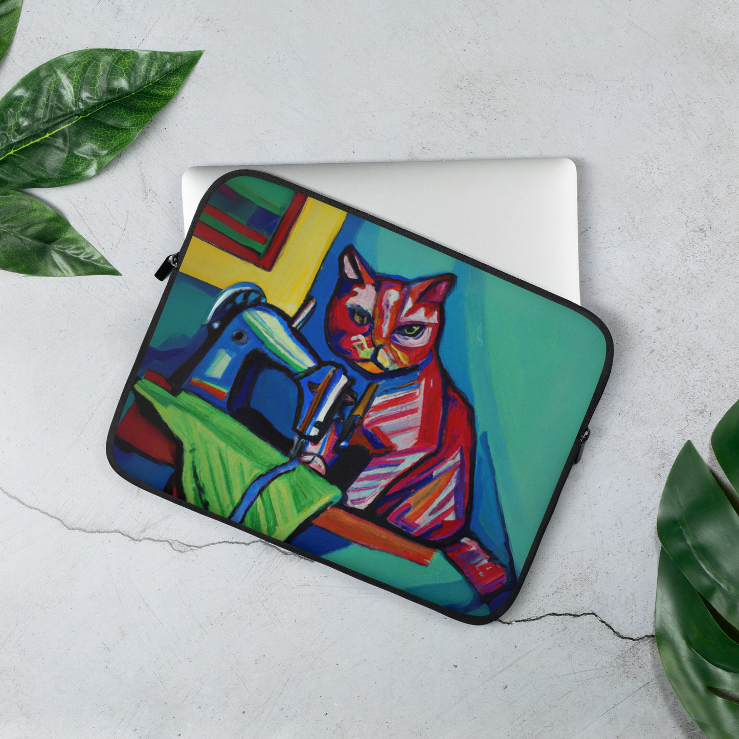 Sewing Cat 25 Laptop Sleeve