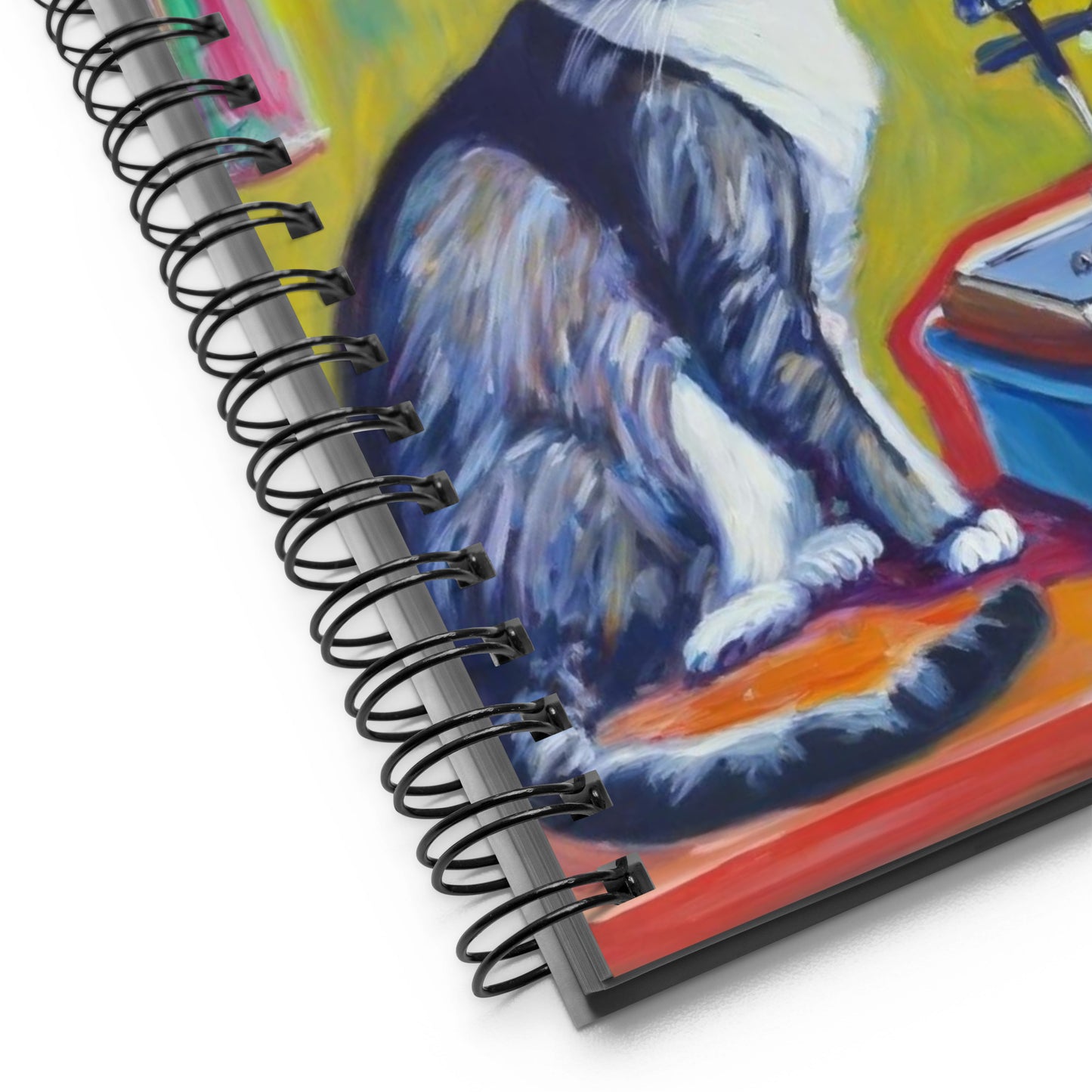 Spiral Notebook with "Sewing Cats" design – The Perfect Gift for People who Love to Sew