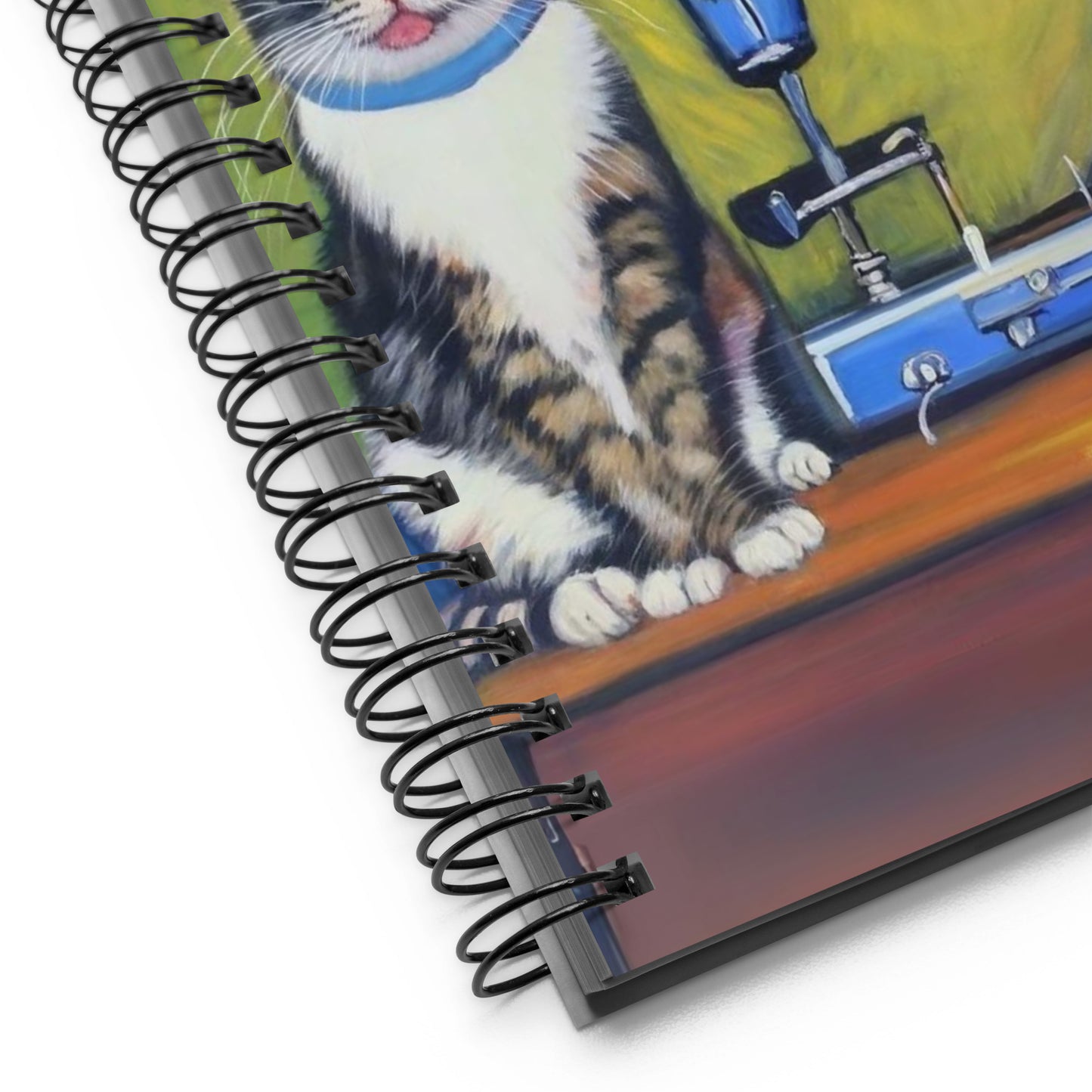 Spiral Notebook with "Sewing Cats" design – The Perfect Gift for People who Love to Sew