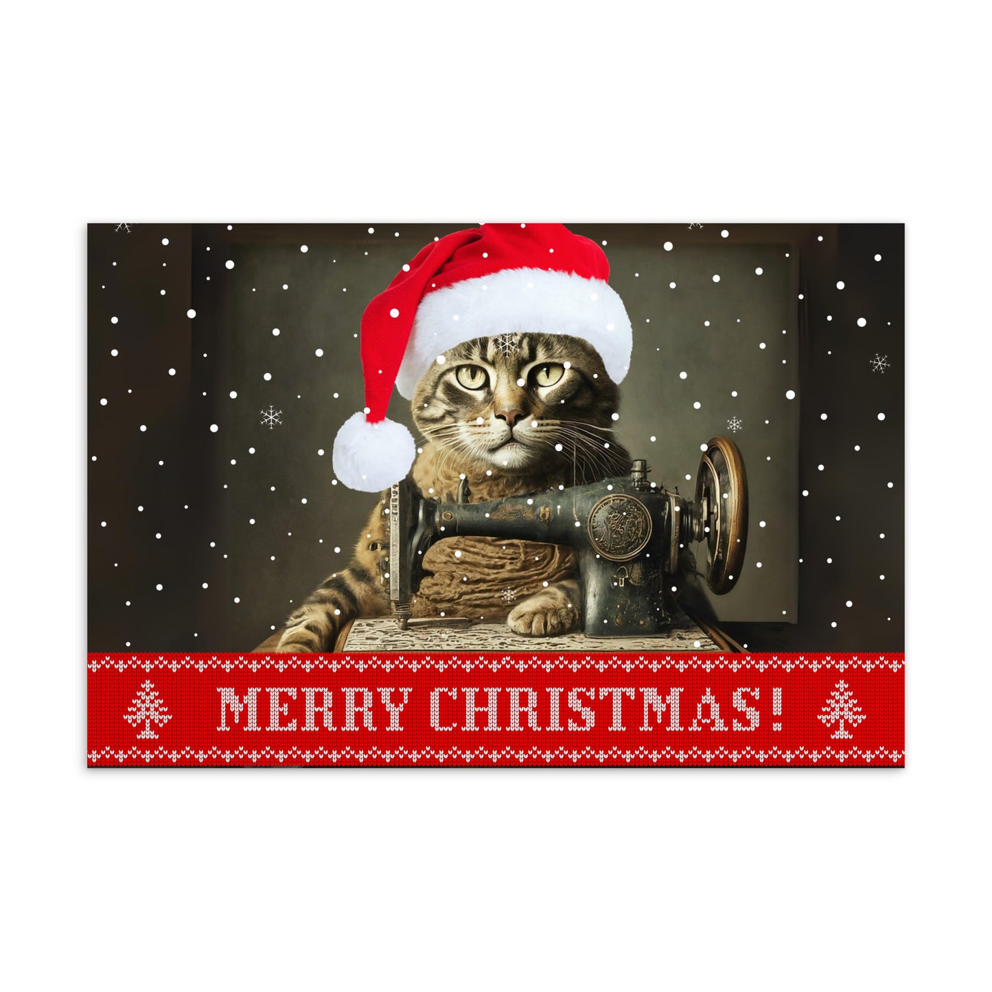 Merry Christmas Sewing Bro Note Card