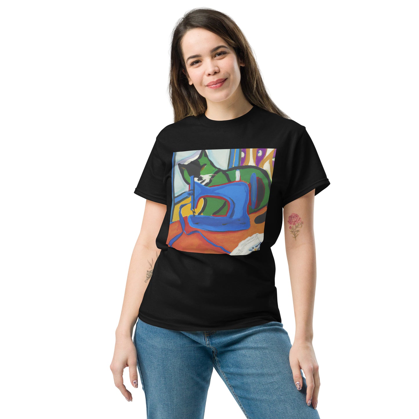 Sewing Cat 15 Unisex Classic T-shirt
