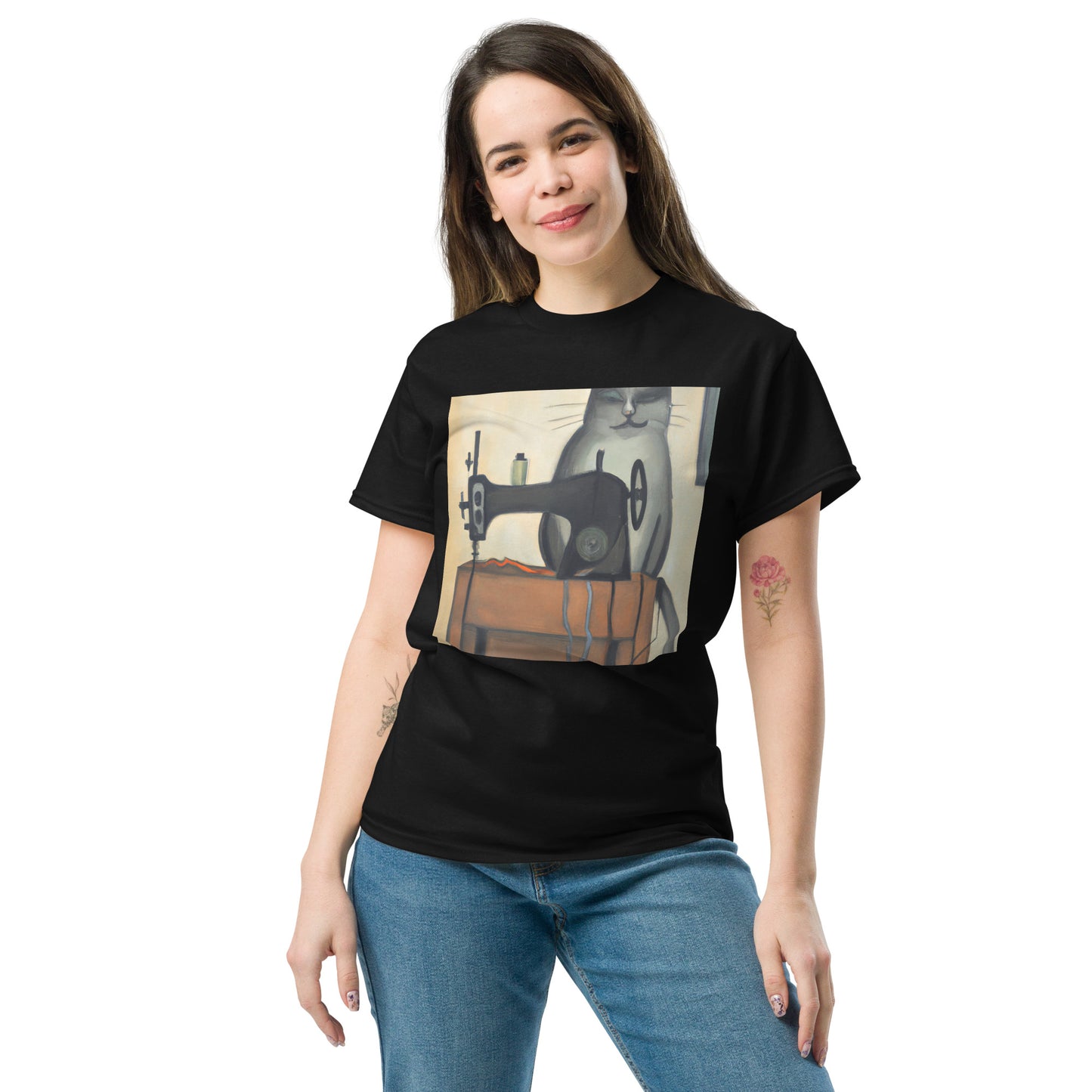 Sewing Cat 16 Unisex Classic T-shirt