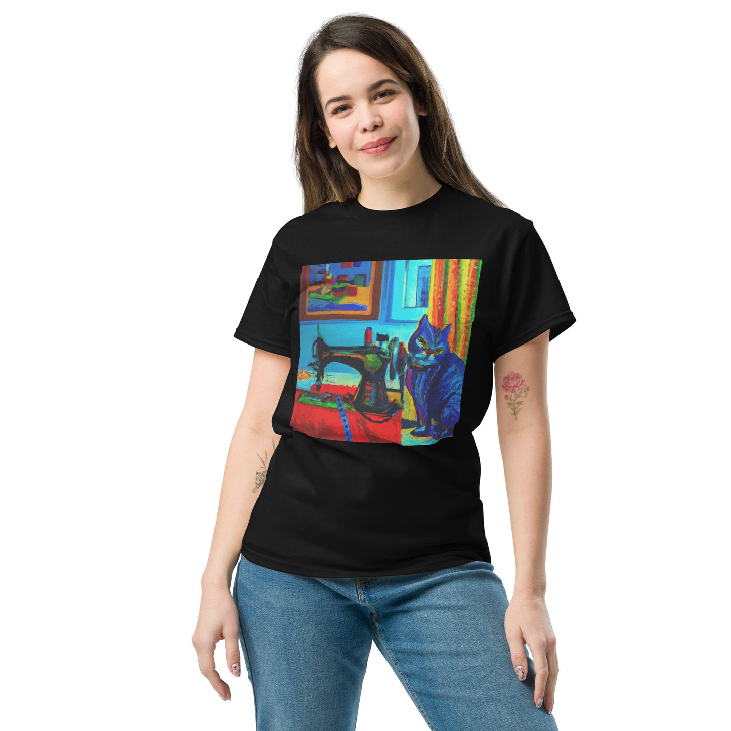 Sewing Cat 24 Unisex Classic T-shirt