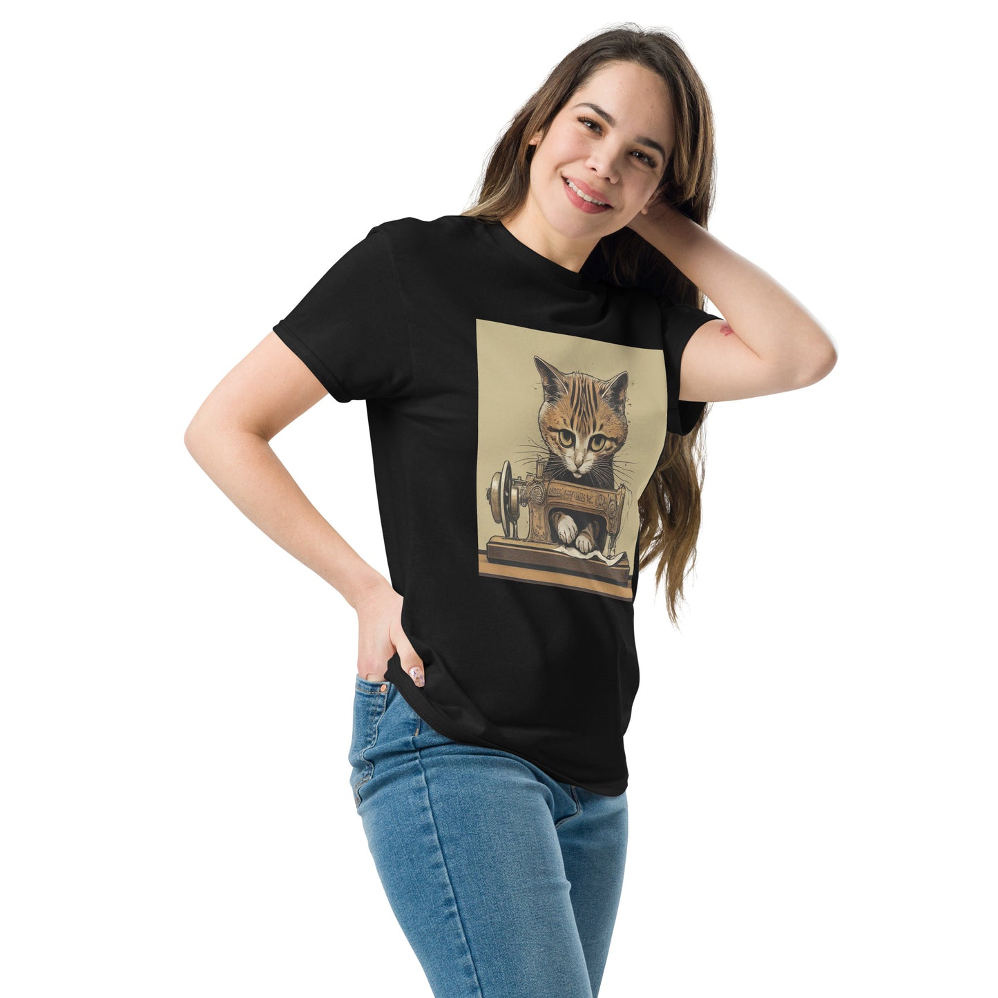 Sewing Cat C2 Unisex Classic T-shirt
