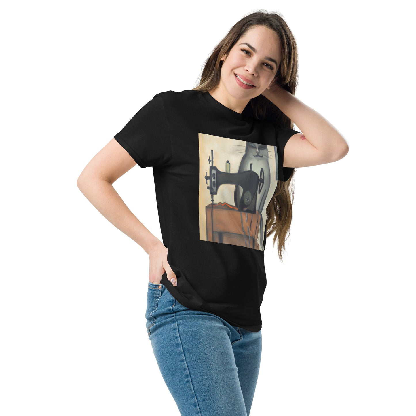 Sewing Cat 16 Unisex Classic T-shirt