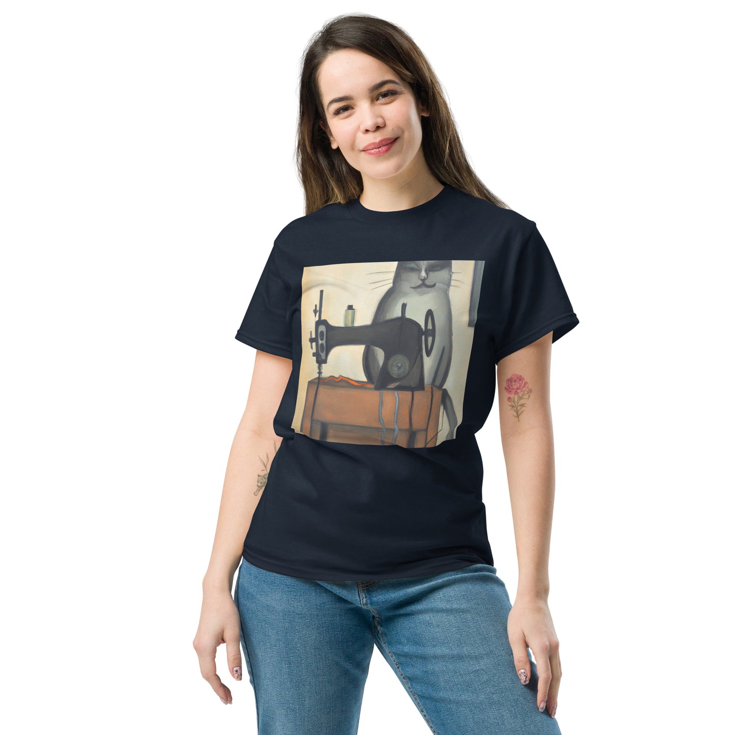 Sewing Cat 16 Unisex Classic T-shirt
