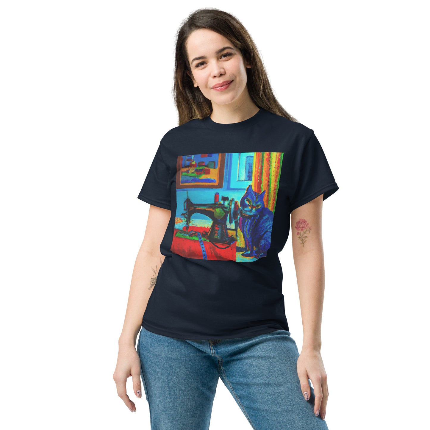 Sewing Cat 24 Unisex Classic T-shirt