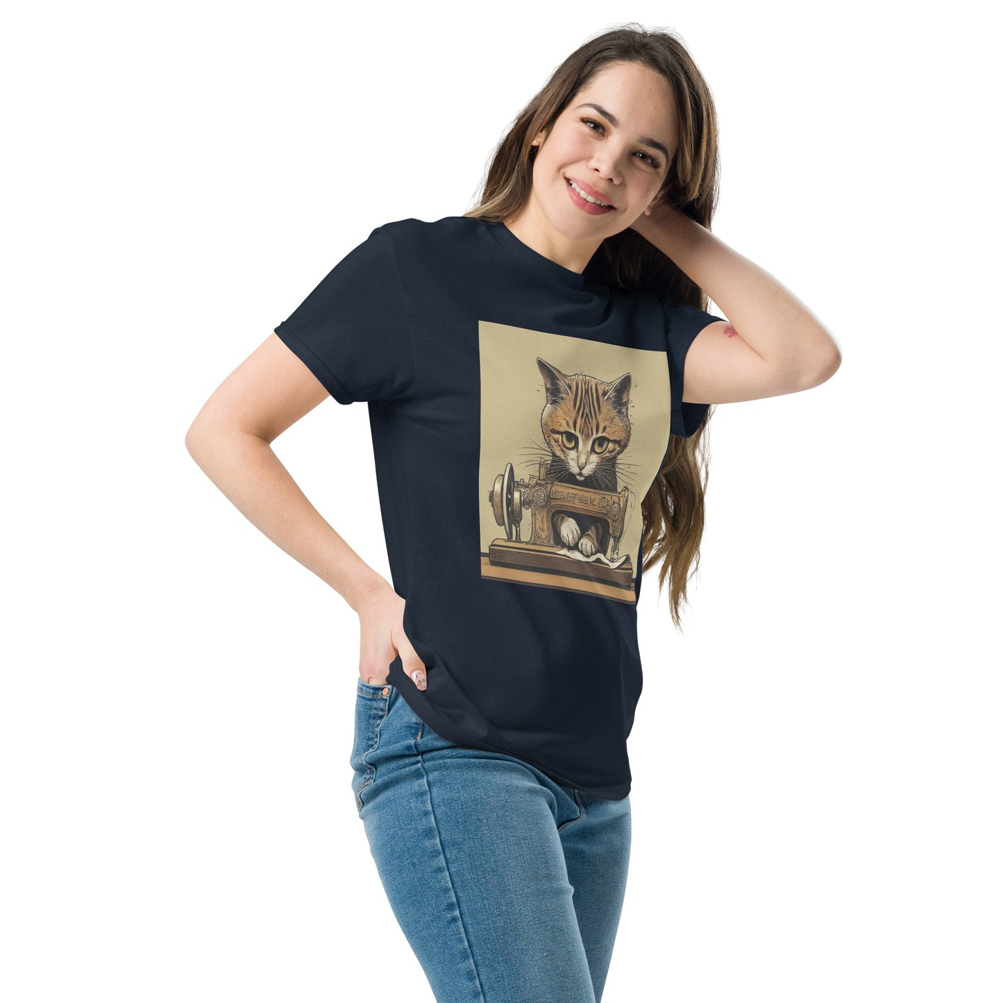 Sewing Cat C2 Unisex Classic T-shirt