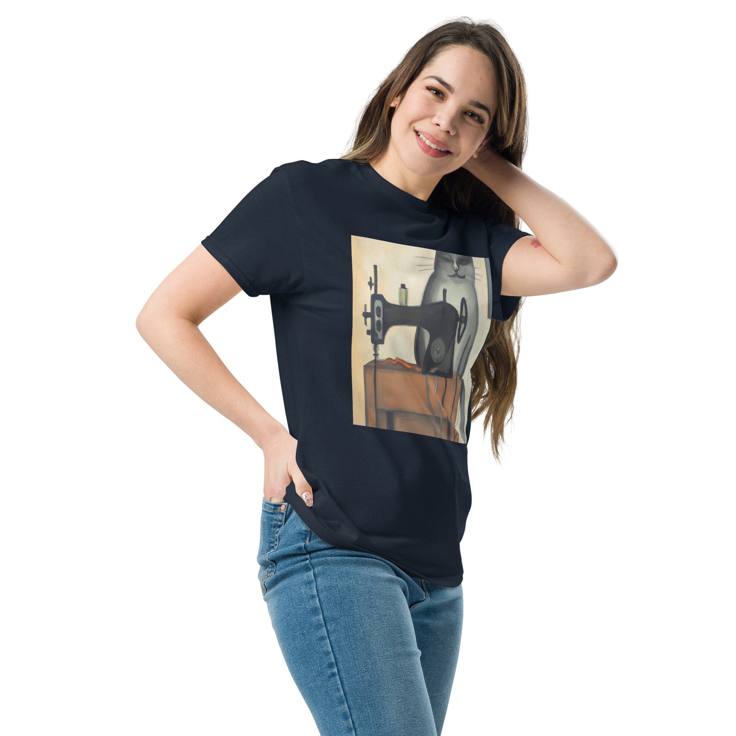 Sewing Cat 16 Unisex Classic T-shirt
