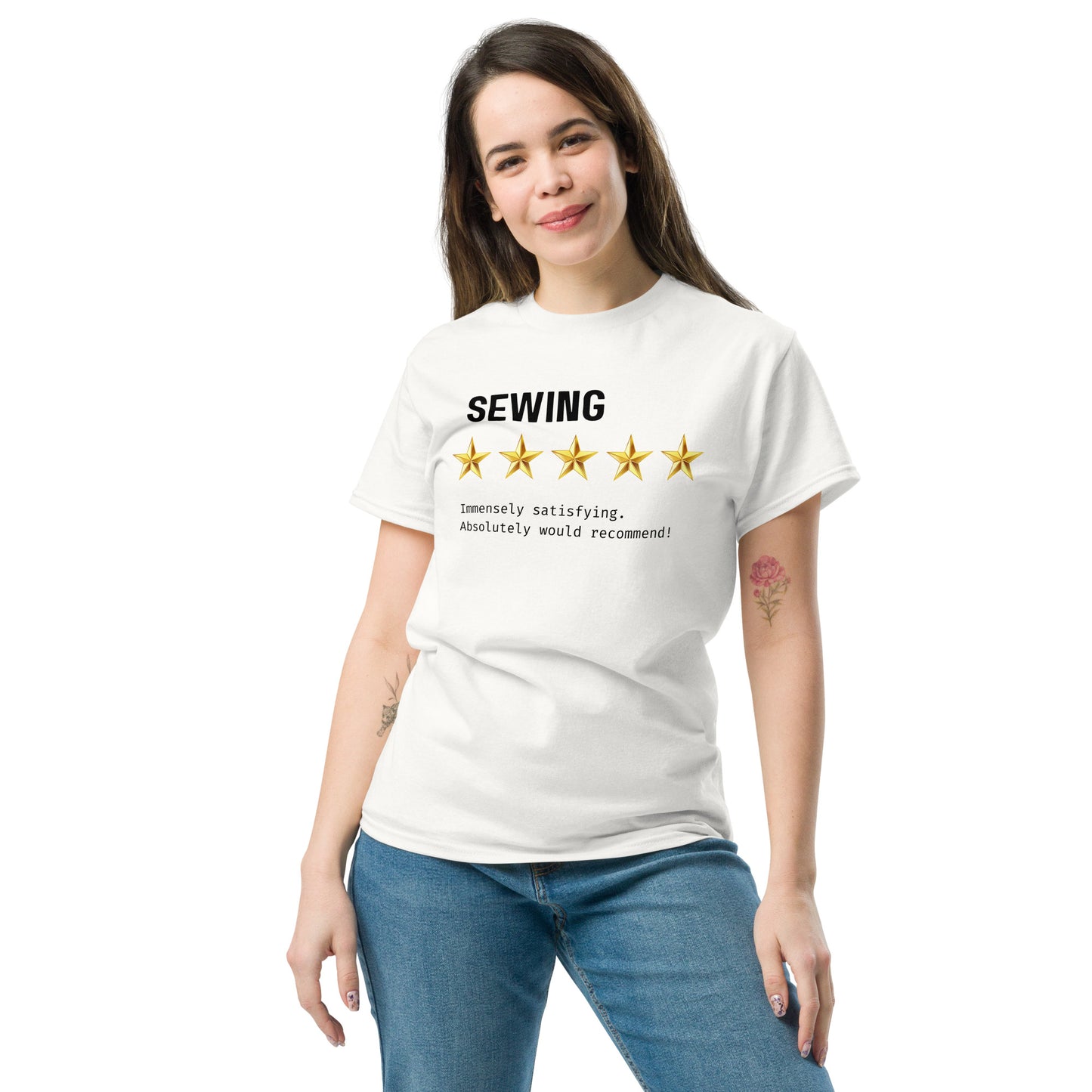 Sewing 5 Stars Unisex Classic Tee