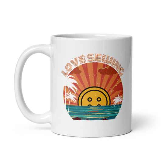 Tropical Love Sewing Mug