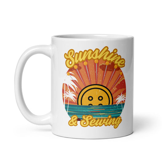 Sunshine and Sewing Mug