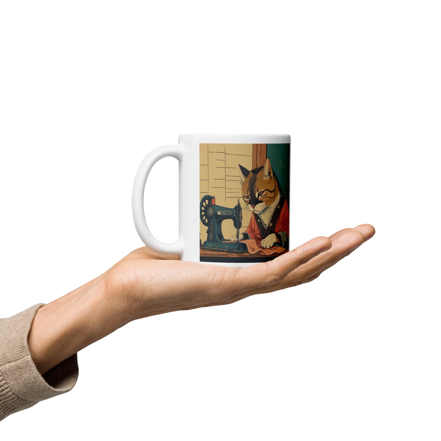 Tailor Cat Mug