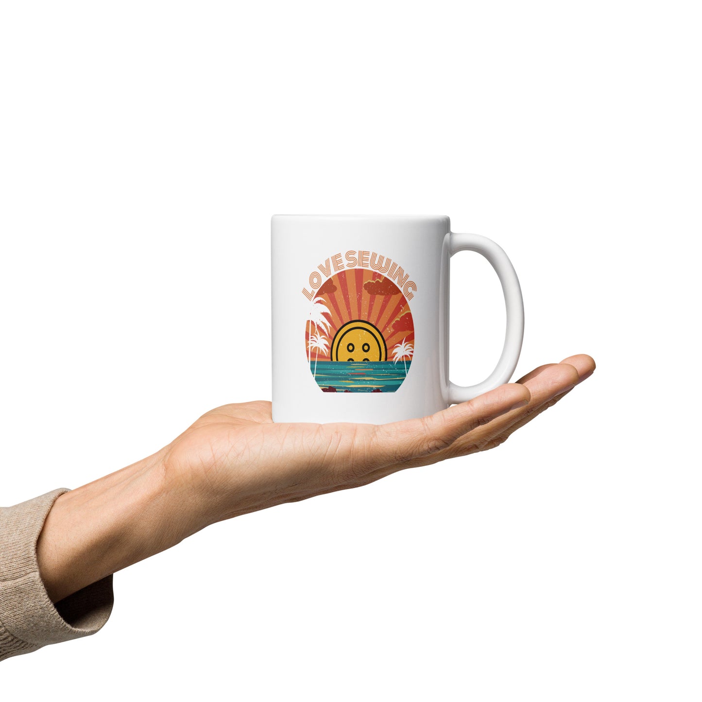 Tropical Love Sewing Mug