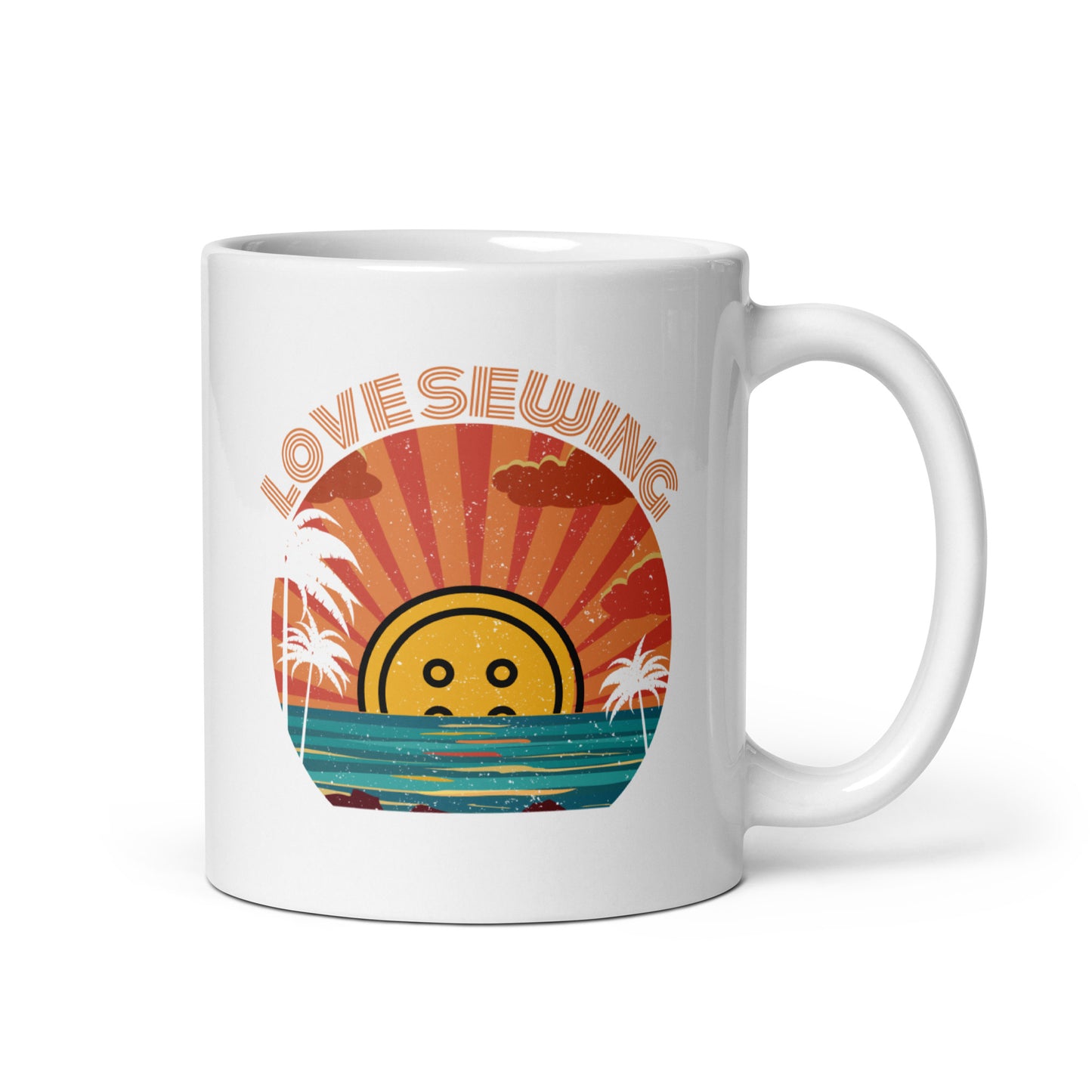Tropical Love Sewing Mug