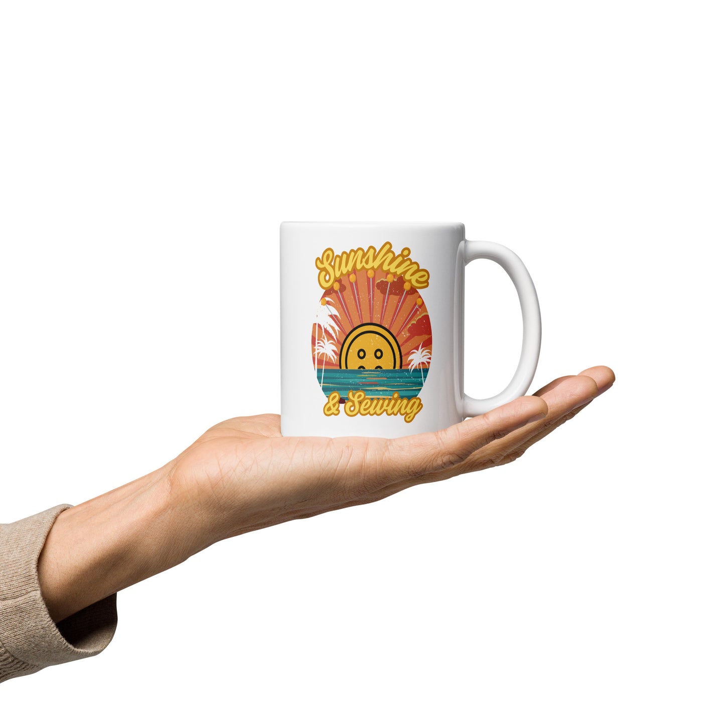 Sunshine and Sewing Mug