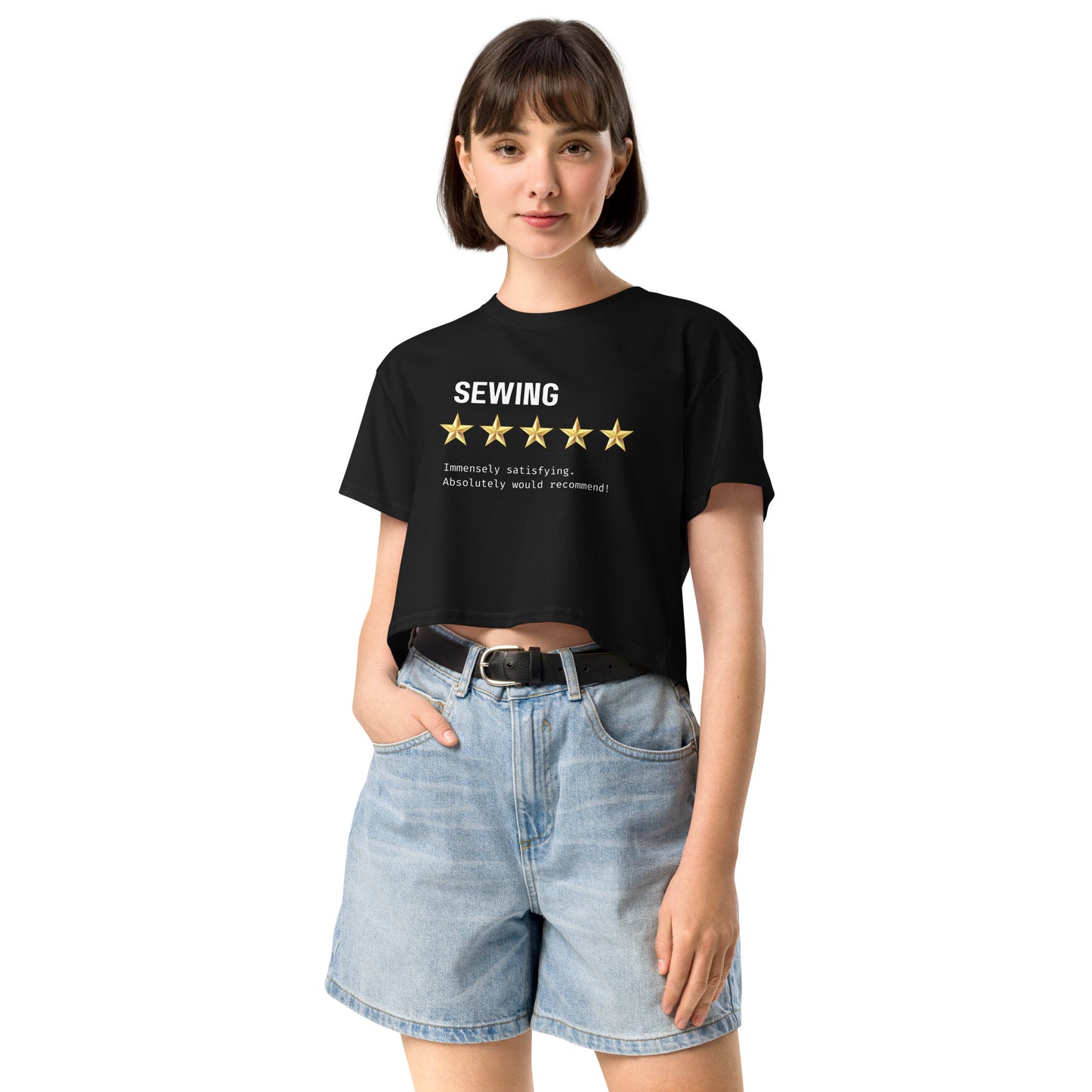 5 Star Sewing Crop Top