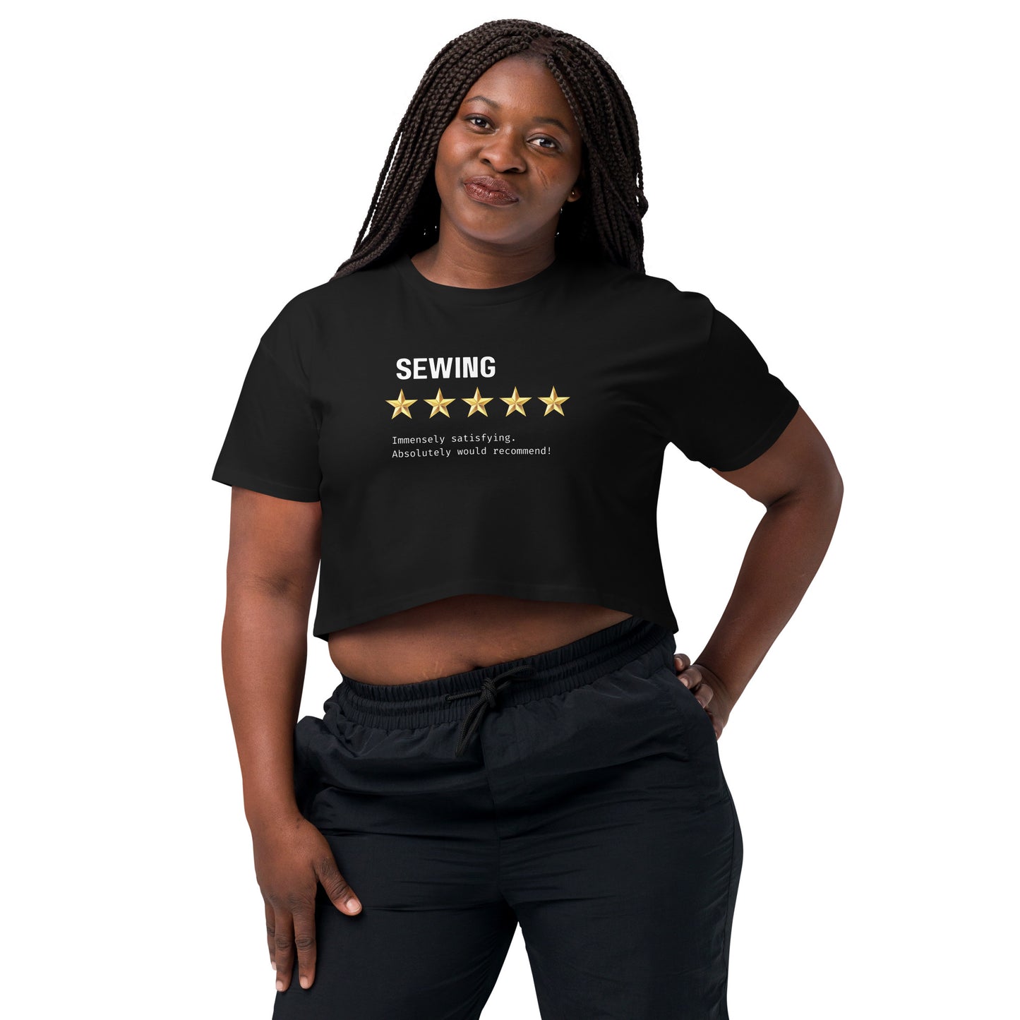 5 Star Sewing Crop Top
