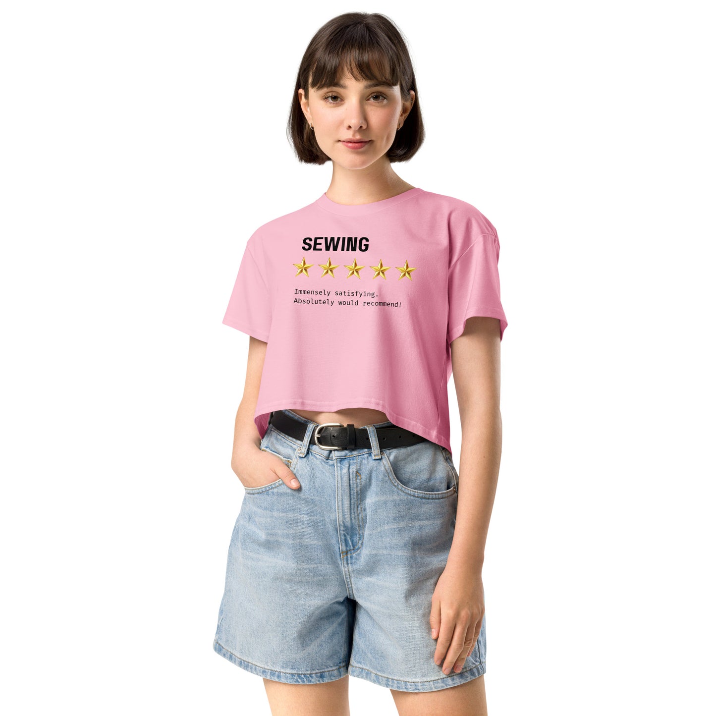 Sewing 5 Stars Women’s Crop Top
