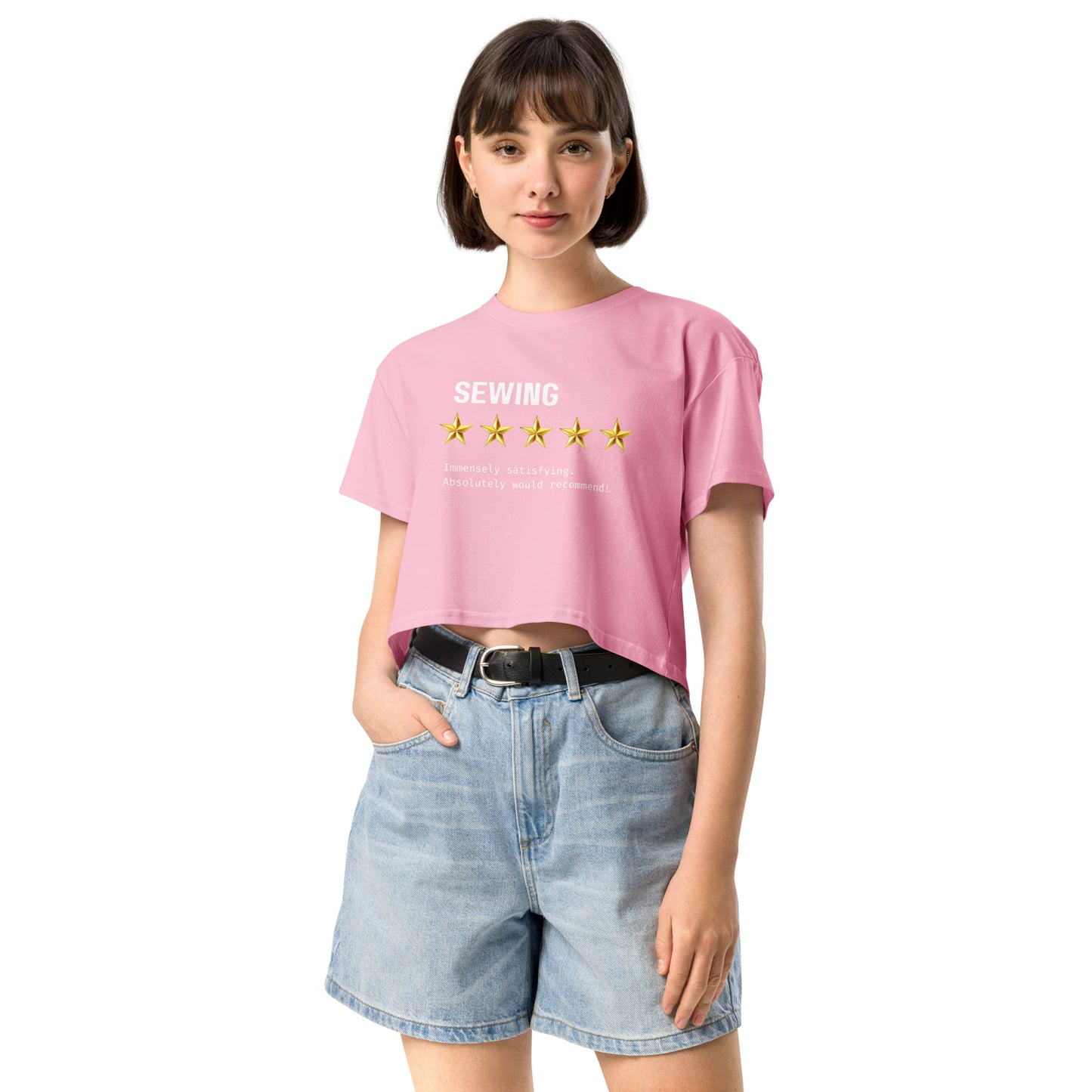 5 Star Sewing Crop Top