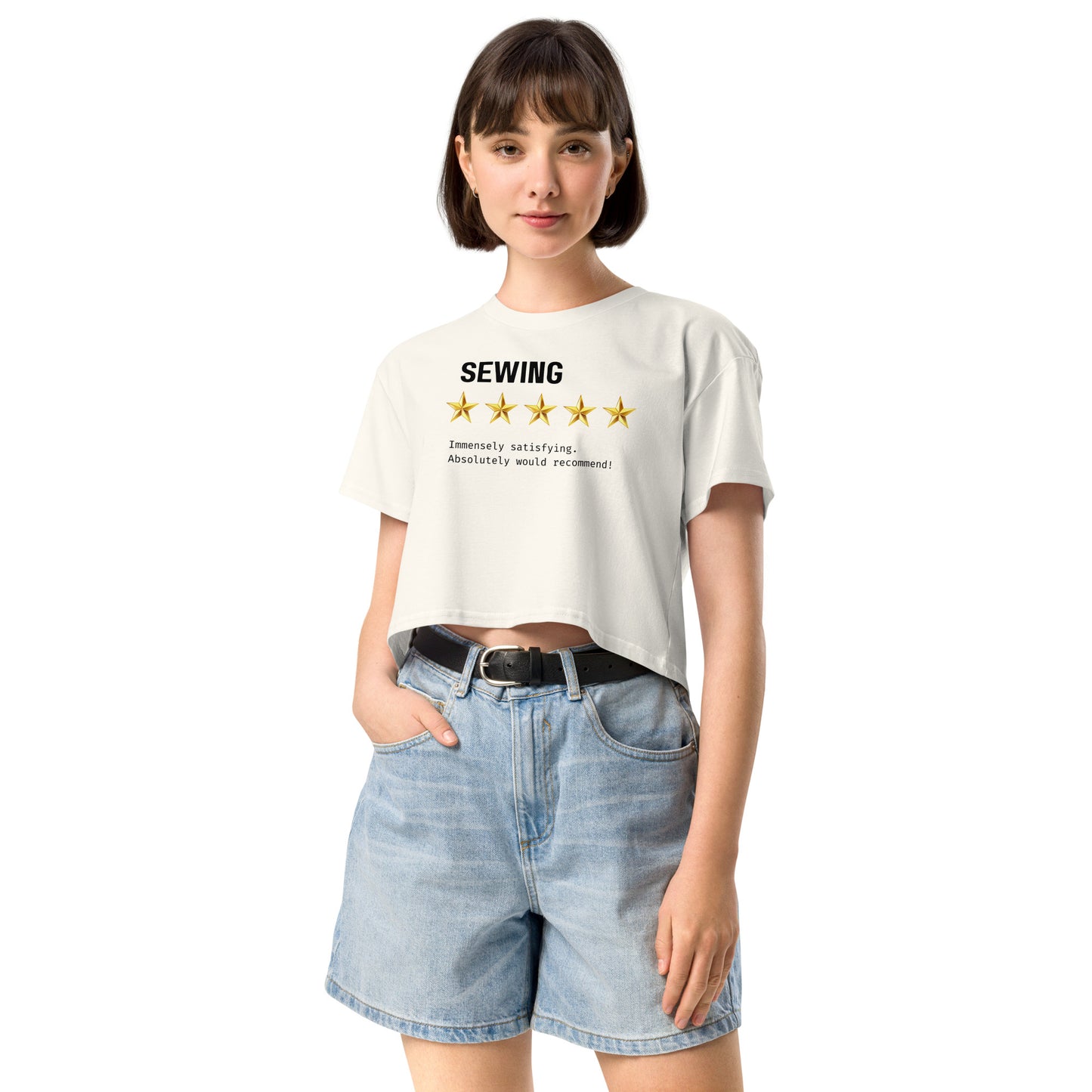 Sewing 5 Stars Women’s Crop Top