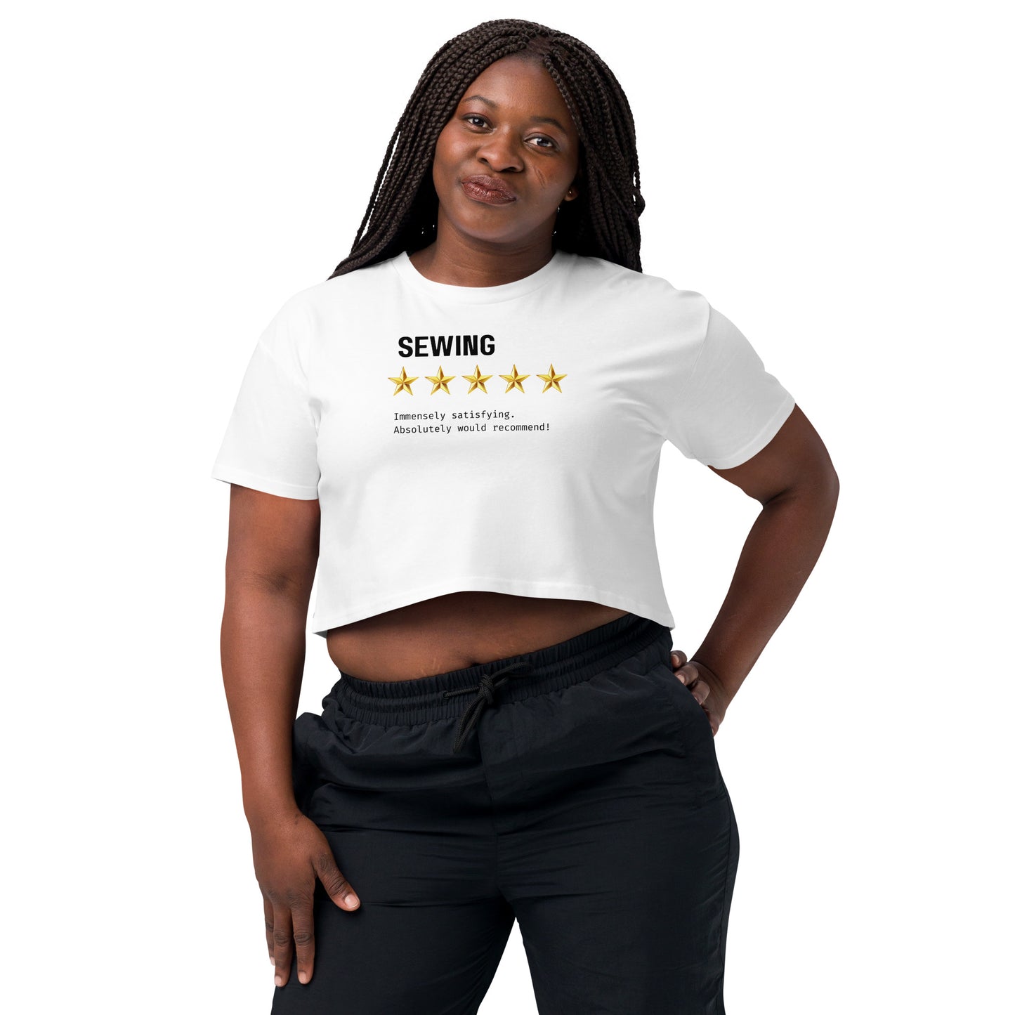 Sewing 5 Stars Women’s Crop Top