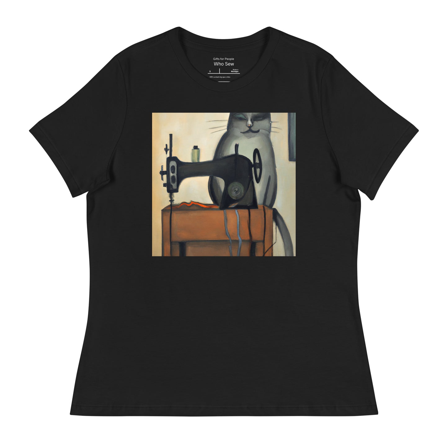 Sewing Cats Women's Relaxed T-Shirt #16