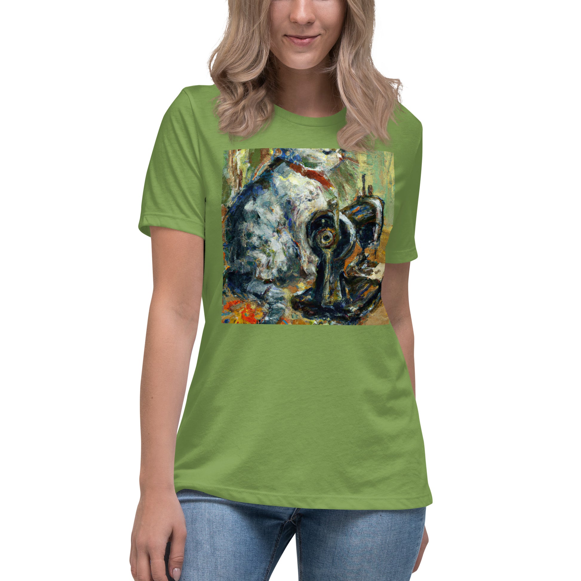 Women's T-shirt with "Sewing Cat" design – The Perfect Gift for People who Love to Sew